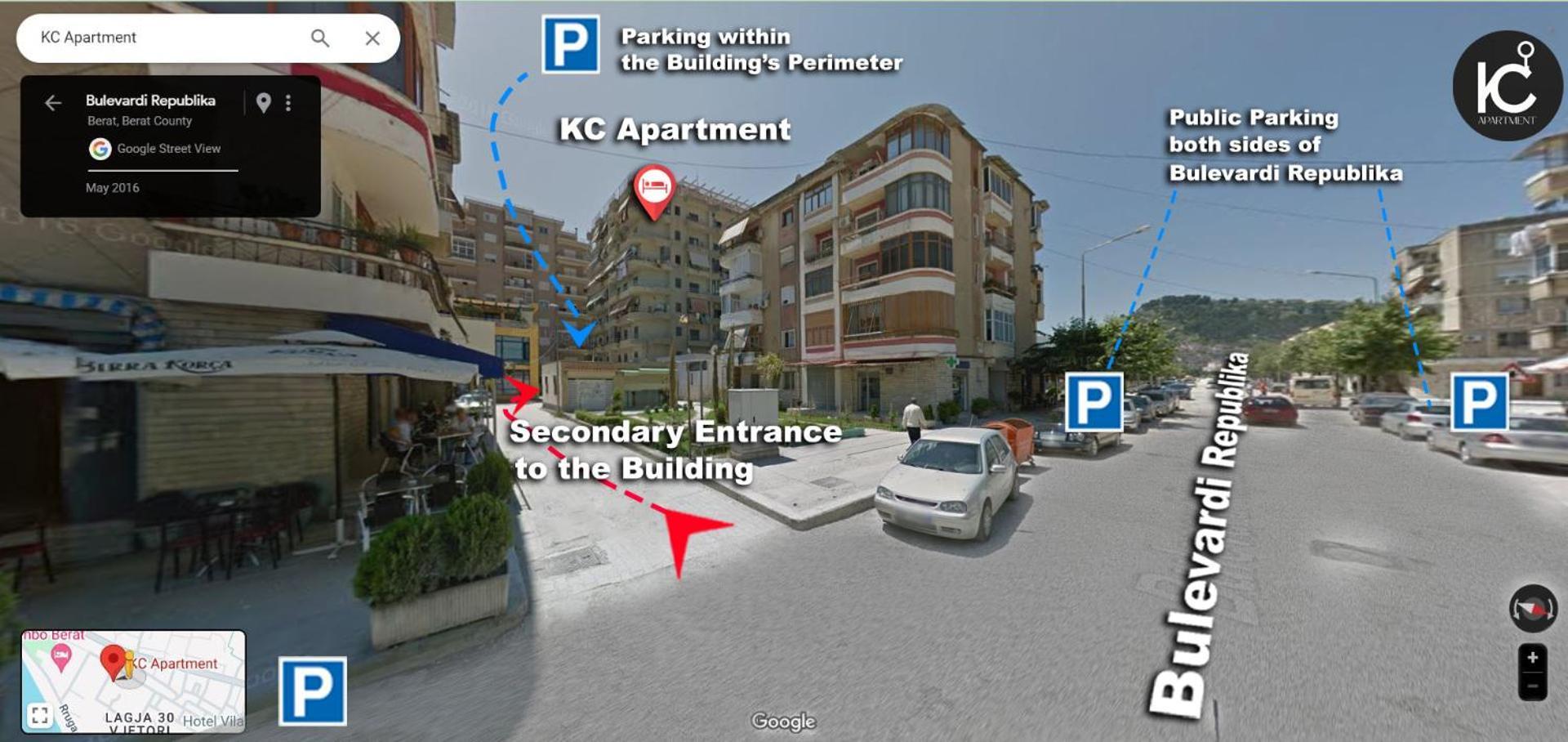 Kc Apartment Berat Exteriér fotografie