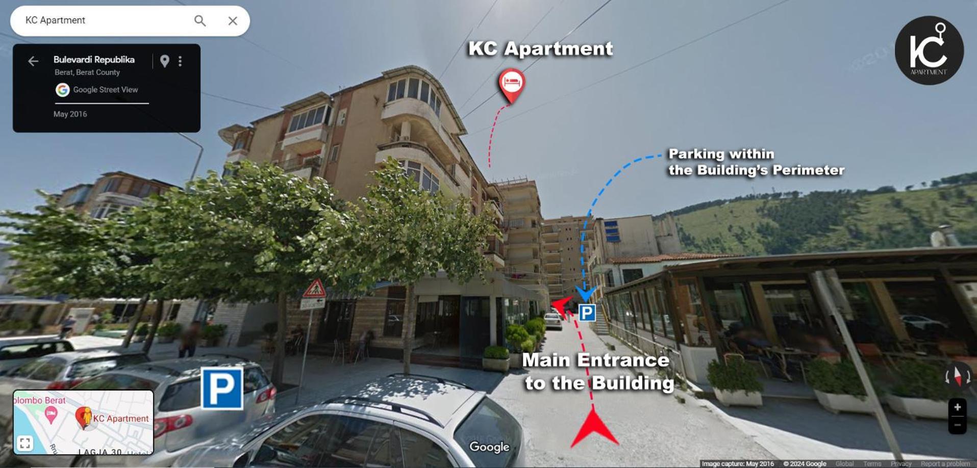 Kc Apartment Berat Exteriér fotografie